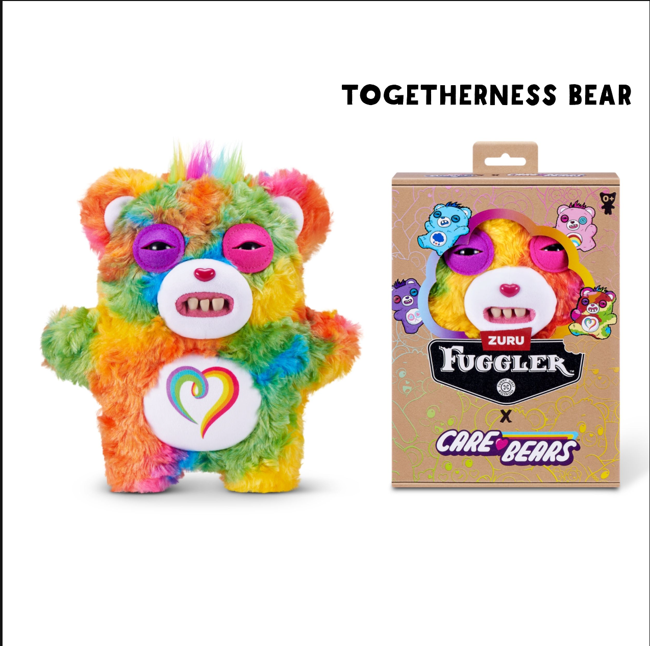 Fuggler Care Bears - Thú Bông Nghệ Thuật Cao Cấp ZURU Fuggler - Plushies