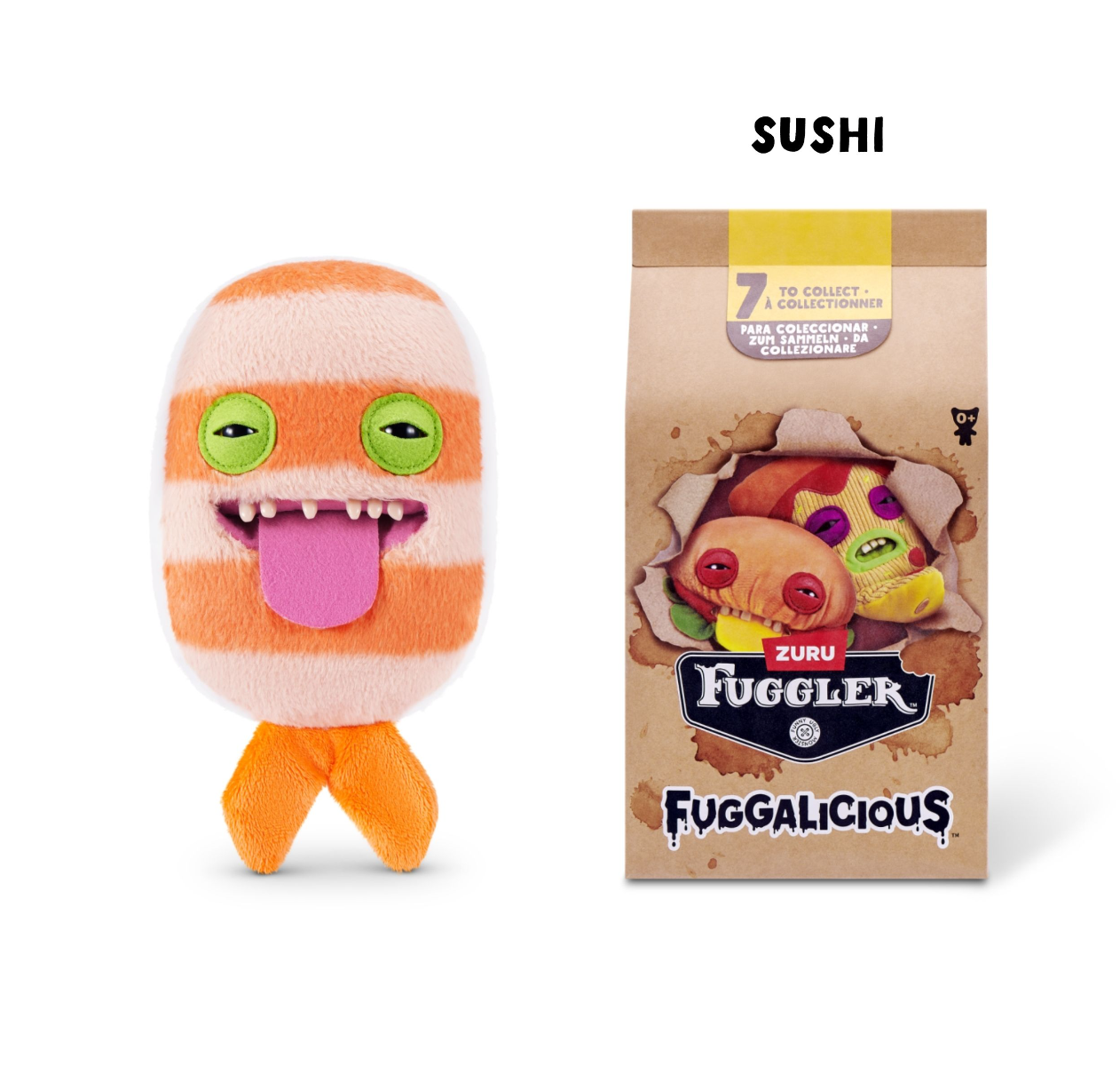 Fuggler Fuggalicious - Thú Bông Nghệ Thuật Blind Box ZURU Fuggler - ảnh 1 - Art toys