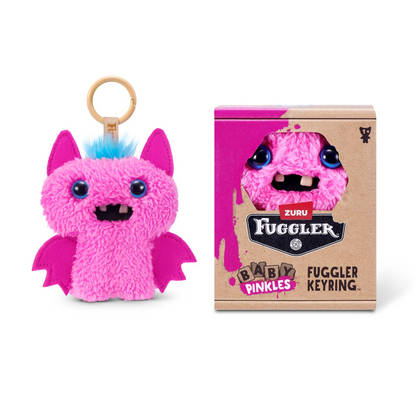Fuggler Baby Pinkles Keyrings - Móc Khóa Thú Bông Độc Lạ Fuggler - Góc nhìn khác 3