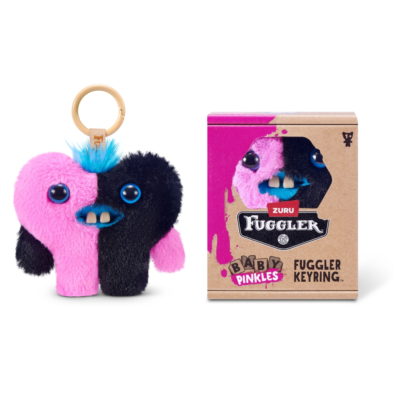 Fuggler Baby Pinkles Keyrings - Móc Khóa Thú Bông Độc Lạ Fuggler - Hình ảnh bổ sung 5