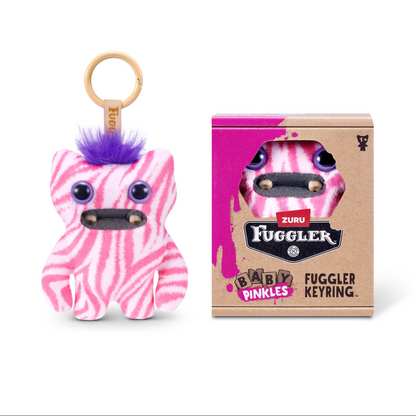 Fuggler Baby Pinkles Keyrings - Móc Khóa Thú Bông Độc Lạ Fuggler - Hình ảnh bổ sung 6