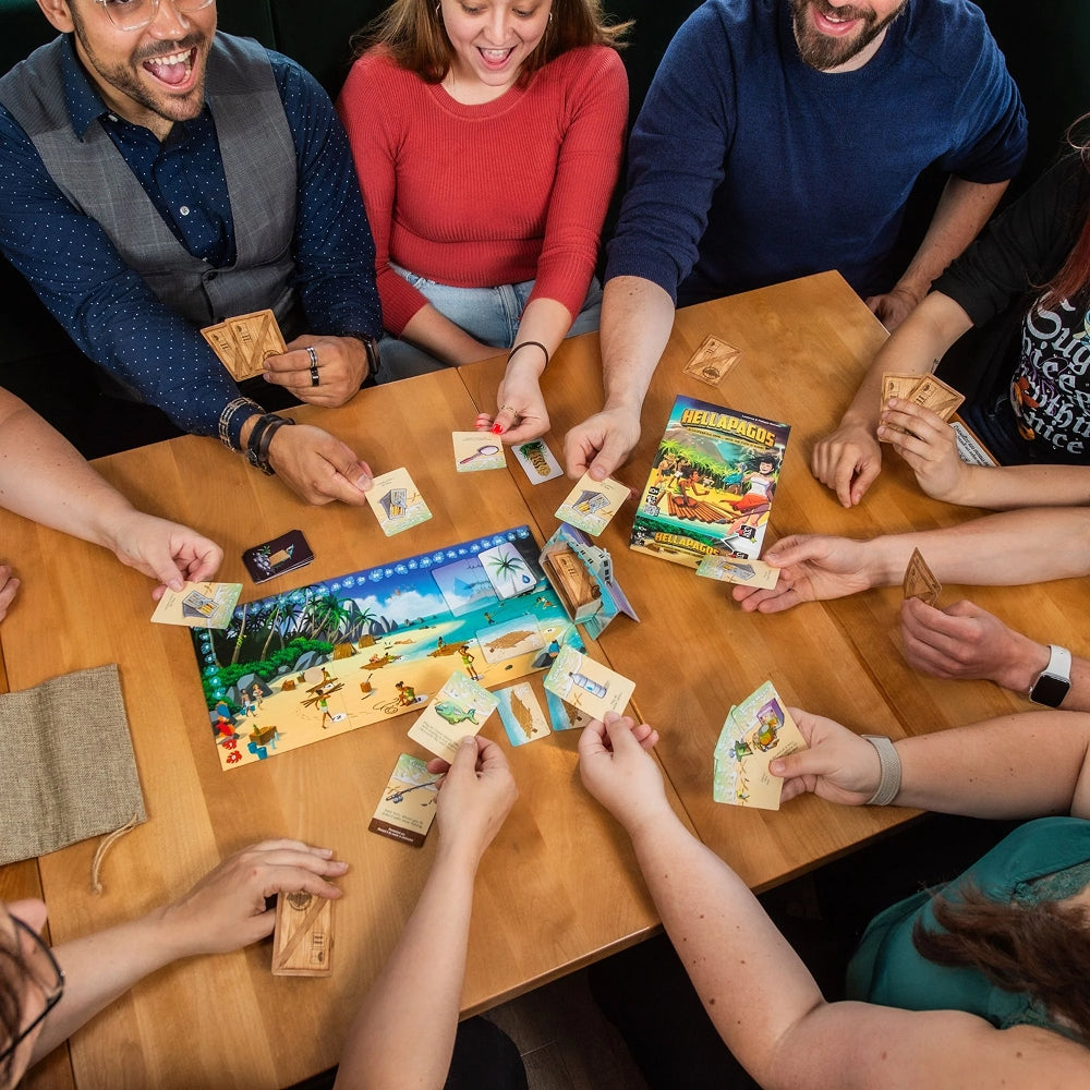 Hellapagos: Big Box - Board Game Sinh Tồn & Phản Bội (Gigamic) - Hình ảnh bổ sung 6