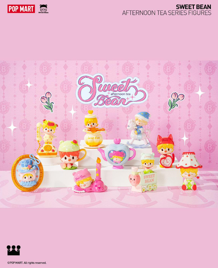 Sweet Bean Afternoon Tea Series Figures - Mô Hình Blind Box Pop Mart