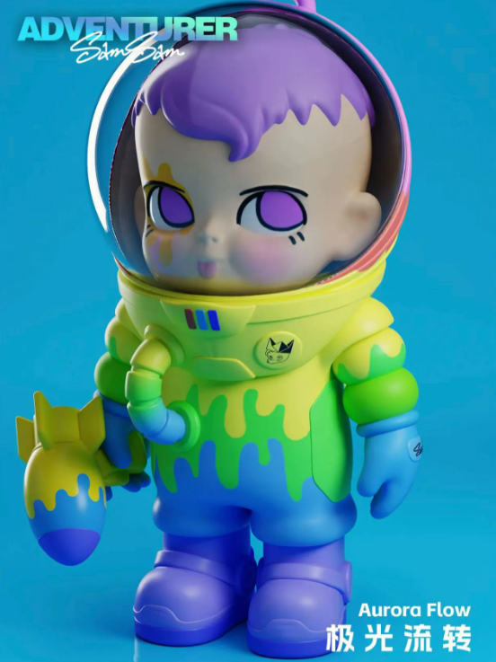 PAWS X Kenny Wong - Adventurer Sam Sam 100% Blind Box Series - Mô Hình Đồ Chơi Art Toy Chính Hãng - Hình ảnh bổ sung 5