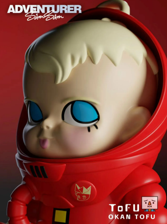 PAWS X Kenny Wong - Adventurer Sam Sam 100% Blind Box Series - Mô Hình Đồ Chơi Art Toy Chính Hãng Pop Art Workshop - ảnh 3 - 