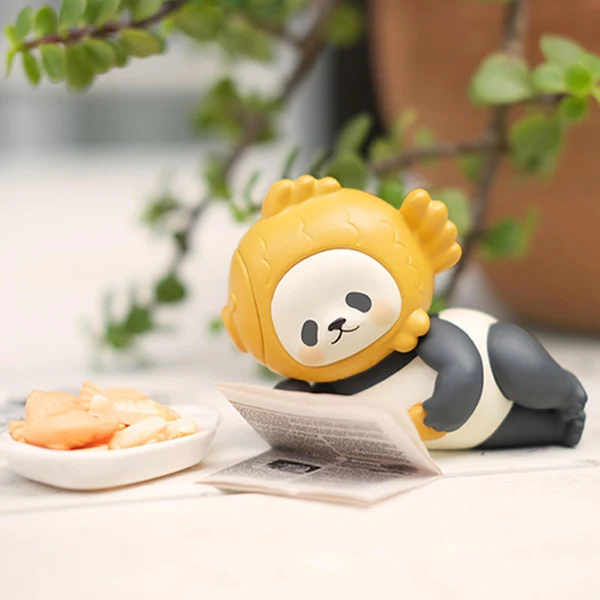 Pan Pan Planet Bear Taiyaki Mini Blind Box Series 2 - Mô Hình Blind Box Art Toys Planetbear