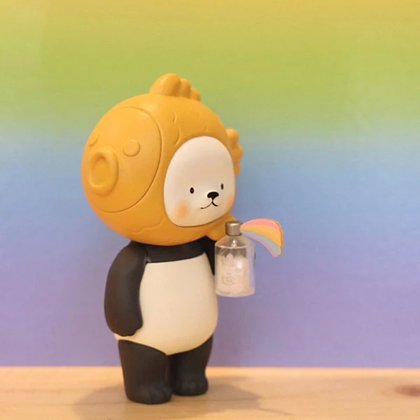 Pan Pan Planet Bear Taiyaki Mini Blind Box Series 2 - Mô Hình Blind Box Art Toys Planetbear