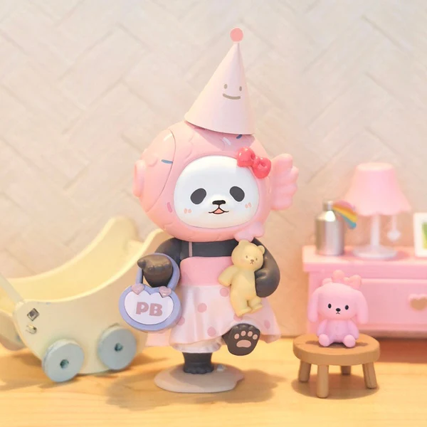 Pan Pan Planet Bear Taiyaki Mini Blind Box Series 2 - Mô Hình Blind Box Art Toys Planetbear