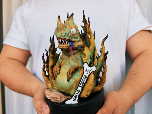 Avage Utahensis Lizard - Mô Hình Nghệ Thuật Figure - Sank Toys