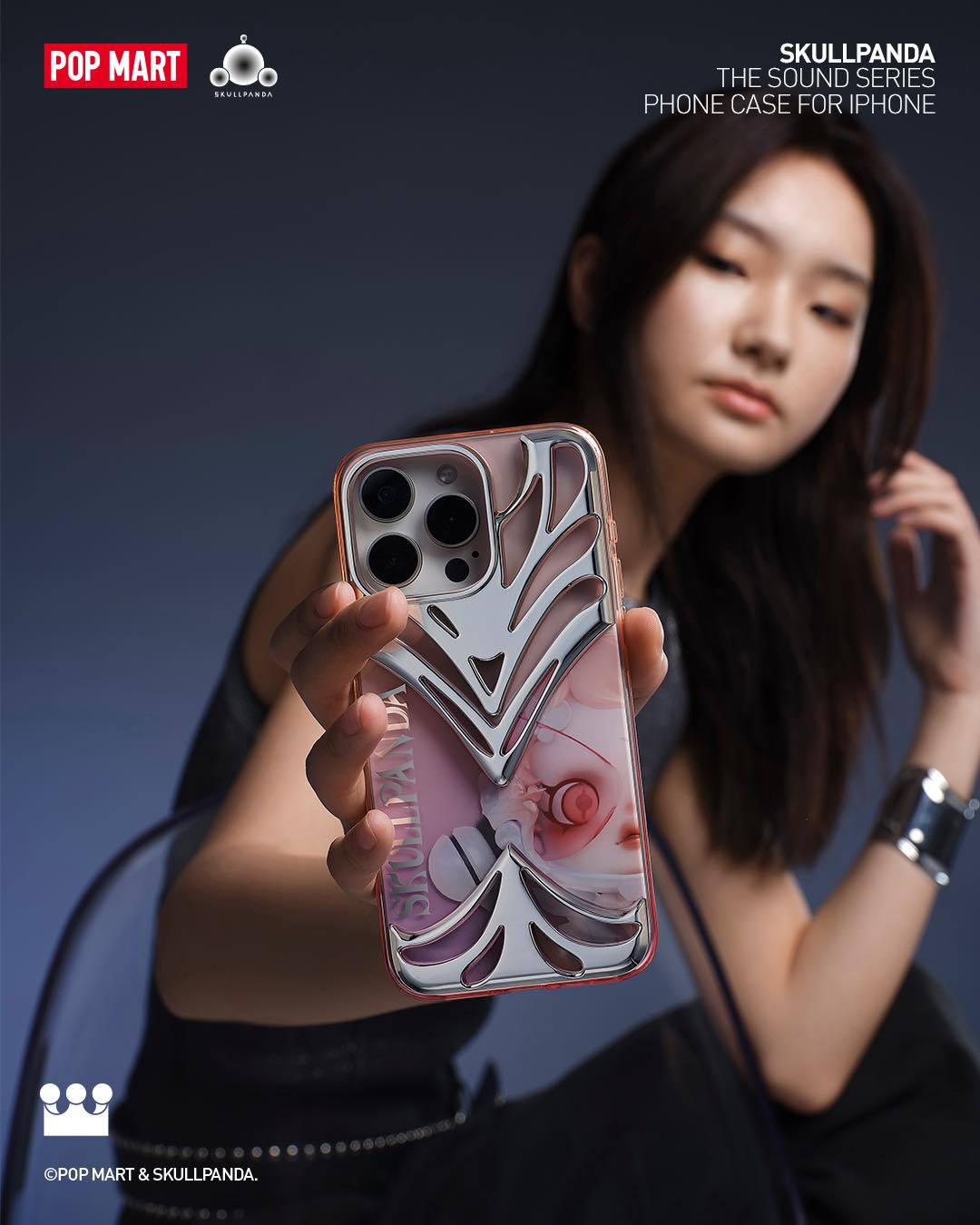 SKULLPANDA The Sound Series - 15 PROMAX Phone Case iPhone - Ốp Lưng Nghệ Thuật Pop Mart