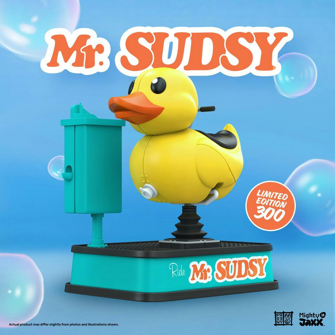 MR SUDSY BY JASON FREENY - Mô hình Art Toy Vinyl Giải Phẫu - Mighty Jaxx - Hình ảnh sản phẩm