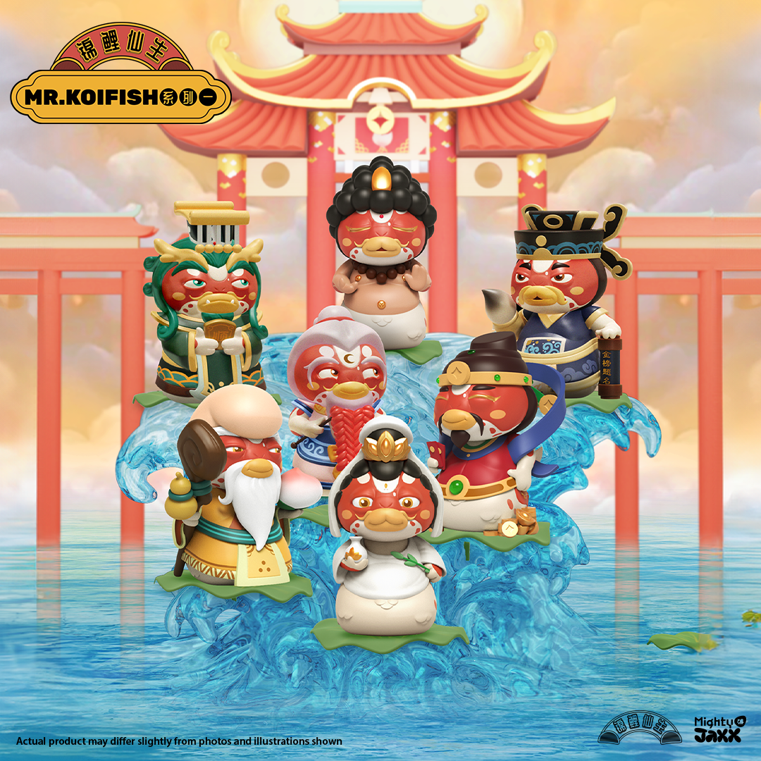 MR.KOIFISH SERIES - Mô Hình Blindbox Art Toy Chính Hãng Mighty Jaxx - Hình ảnh sản phẩm