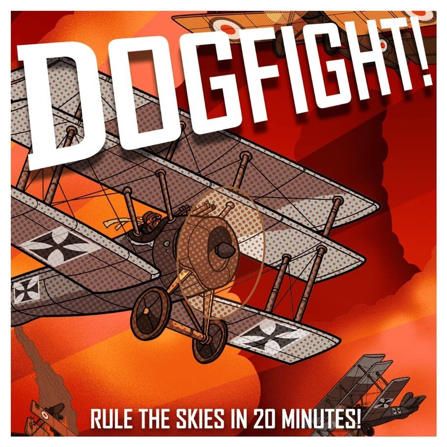 Dogfight!: Rule The Skies in 20 Minutes! - Board Game Chiến Thuật Không Chiến - PSC Games - Hình ảnh sản phẩm