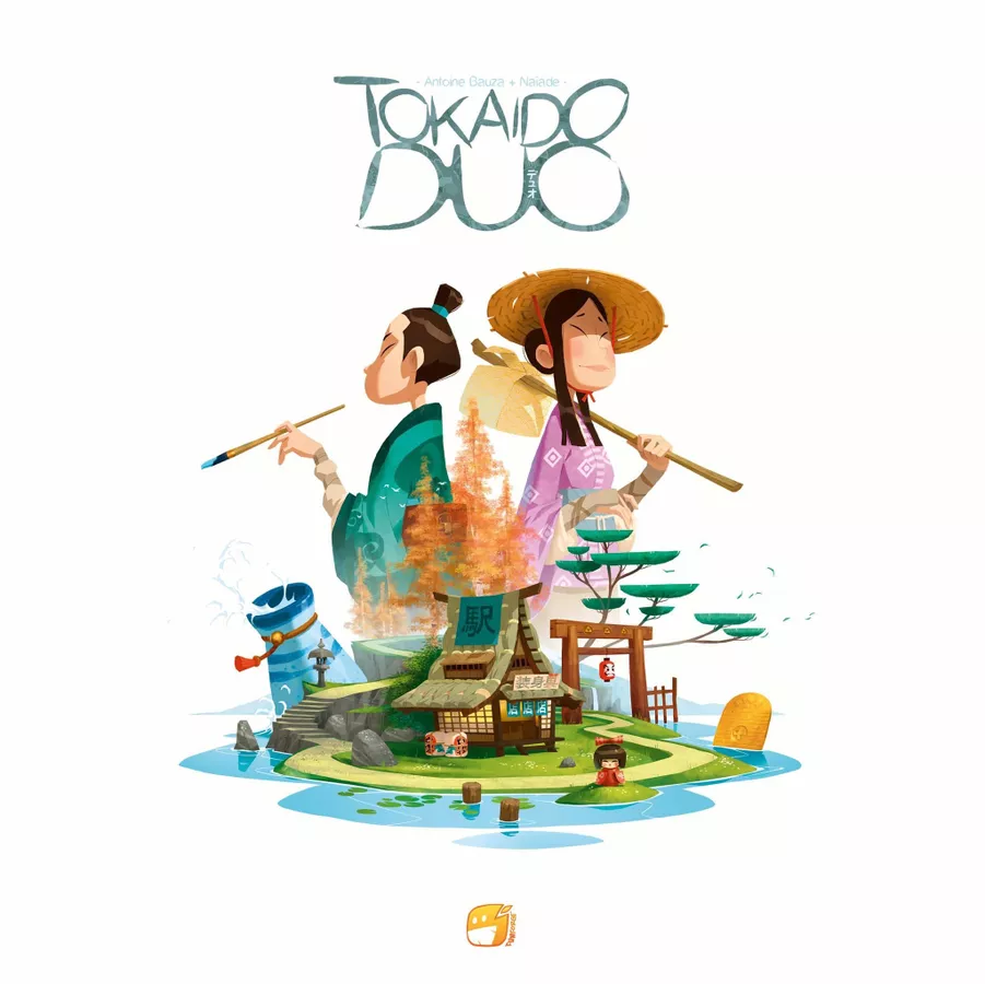 Tokaido Duo - Board Game Chiến Thuật 2 Người - Stonemaier Games - Hình ảnh sản phẩm