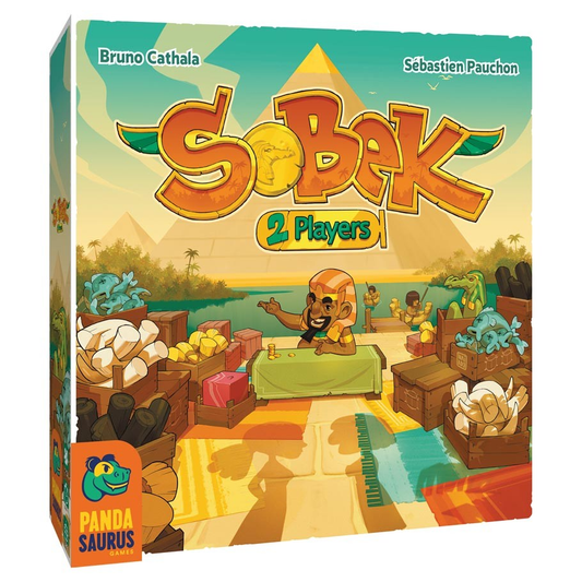Sobek: 2 Players - Board Game Chiến Thuật 2 Người - Pandasaurus Games - Hình ảnh sản phẩm