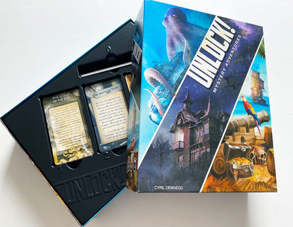 Unlock! Mystery Adventures - Board Game Escape Room Giải Đố Thẻ Bài - Space Cowboys - Góc nhìn khác 3