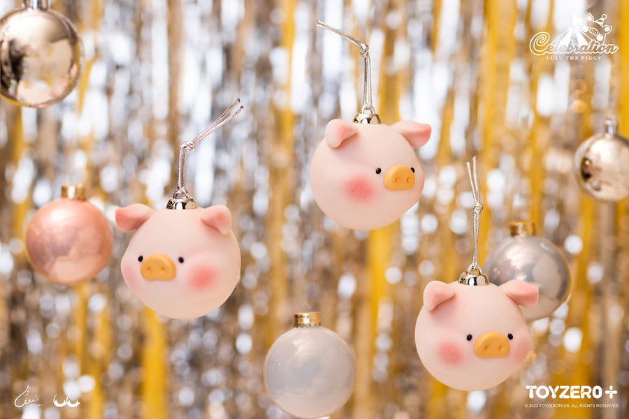 LuLu The Piggy Christmasland - Classic LuLu Christmas Ball Deco Phụ Kiện Trang Trí Giáng Sinh ToyZero+ - Hình ảnh sản phẩm