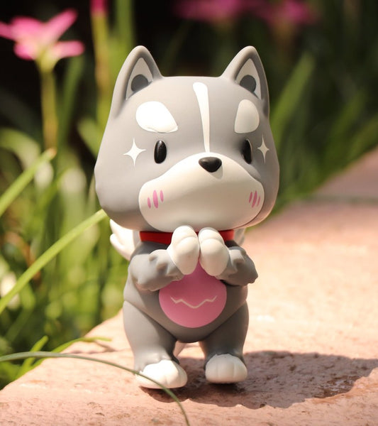 ANGEL HUSKY AOME Mô Hình Art Toy Husky Kevin x Unbox Industries