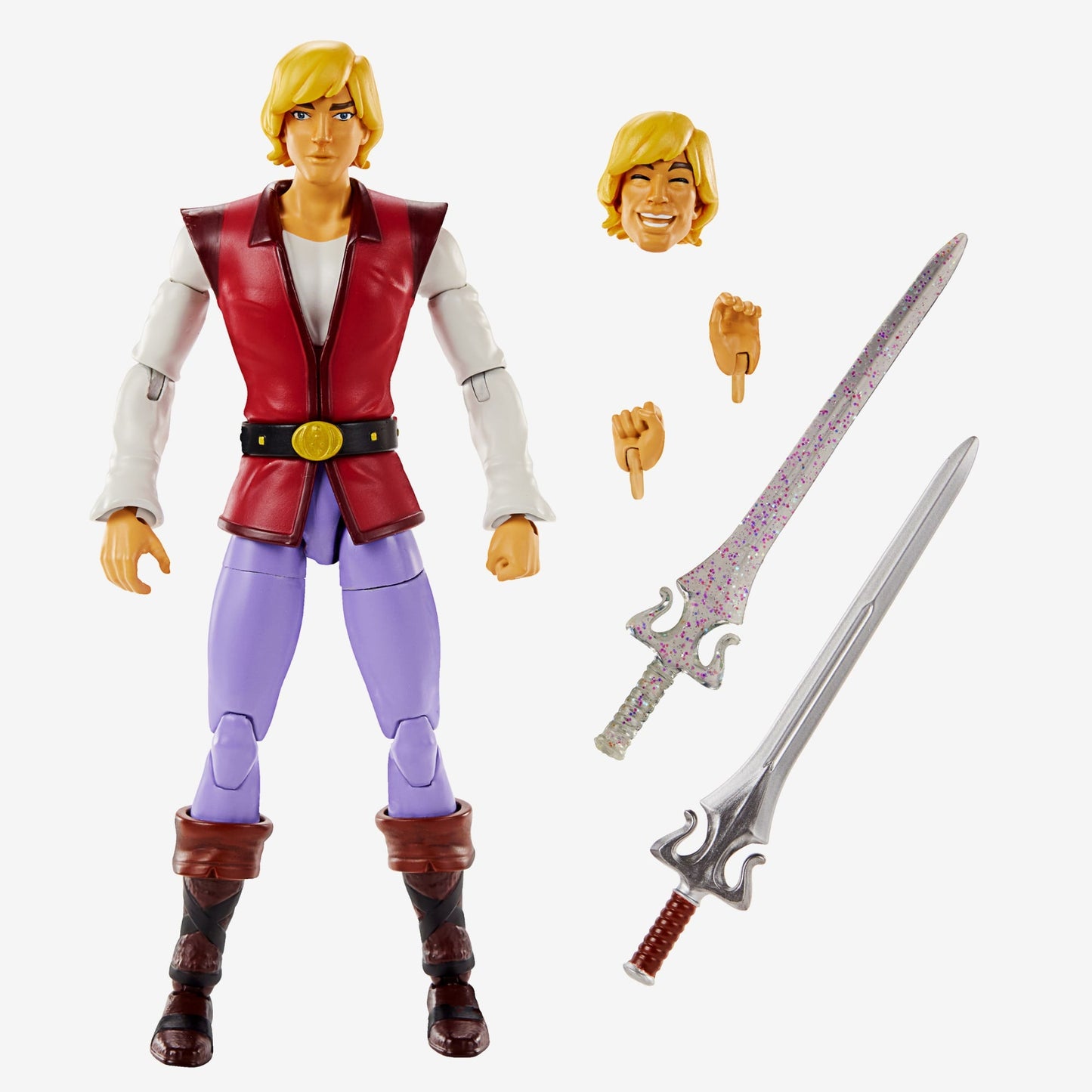 Masters of the Universe Masterverse Prince Adam Action Figure - Mô hình nhân vật 7 inch - Mattel HLB53 - Hình ảnh sản phẩm