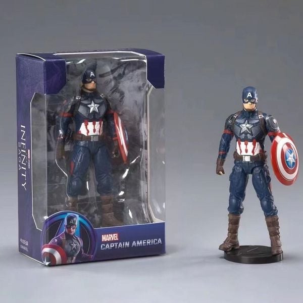 Mô hình Marvel - Captain America (4 Inch) 1919 - ZD Toys - ZM47