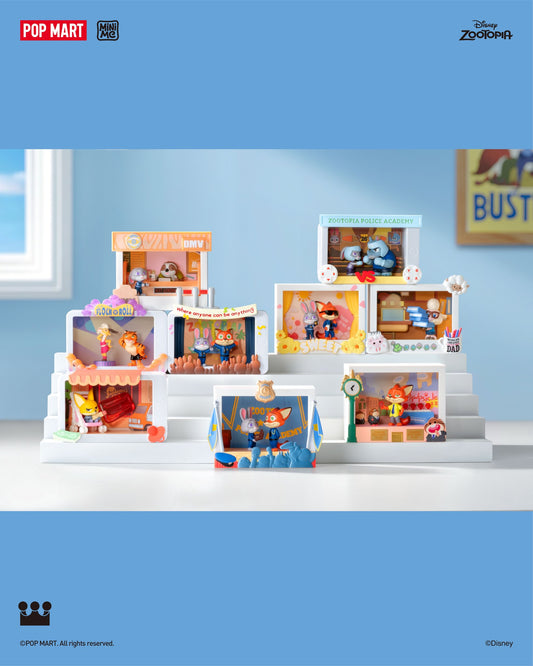 Zootopia Highlight Moment Series Scene Sets - Mô Hình Blind Box - Pop Mart