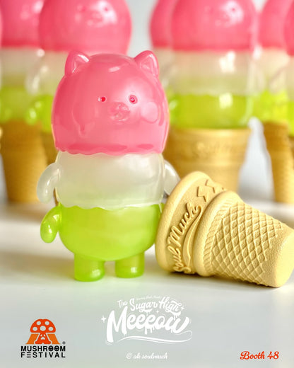 SUGARHIGH MEEEOW Mô Hình Sofubi Giới Hạn AKSOULMUCH - Hình ảnh sản phẩm