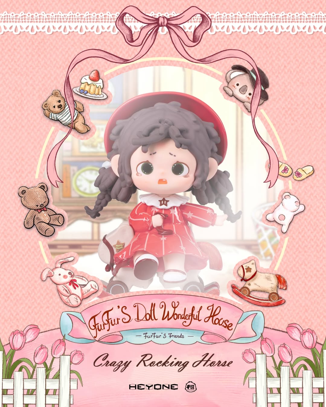 FUR FUR Wonderful House Series - Mô Hình Blind Box Hộp Mù Heyone Heyone - ảnh 6 - Art toys