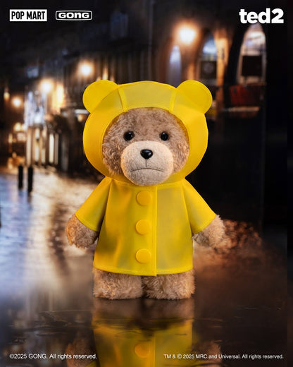 Ted 2 Teddy Bear Action Plush Pendant - Móc Khóa Gấu Bông Blind Box Pop Mart