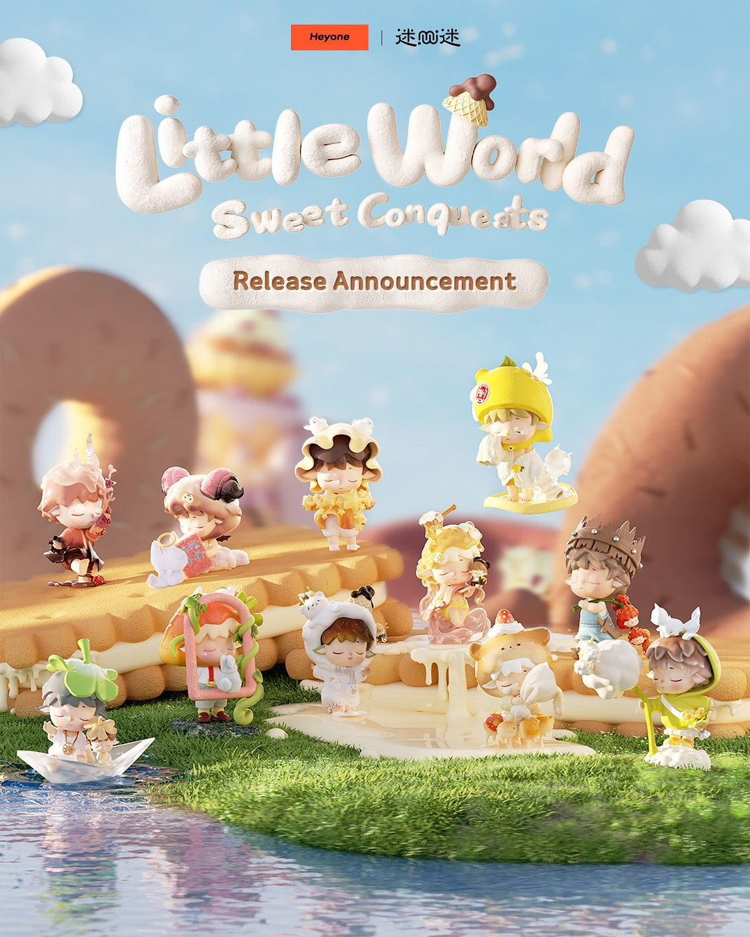 MIMI - Little World: Sweet Conquest Series - Mô Hình Blindbox Heyone - Hình ảnh sản phẩm