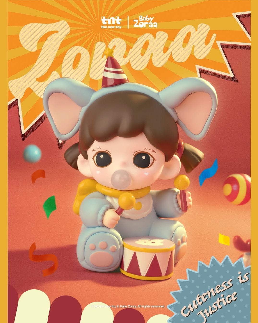 ZORAA Cuteness Is Justice Series Figures - Mô Hình Blind Box - TNT Space