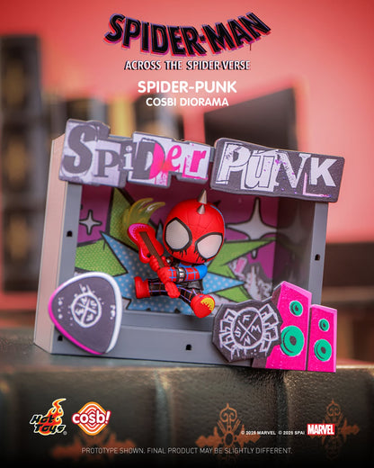 Cosbaby Spider-Man Across The Spider-Verse Diorama Collection - Mô Hình Blindbox Marvel Chính Hãng Hot Toys - Hình ảnh bổ sung 5