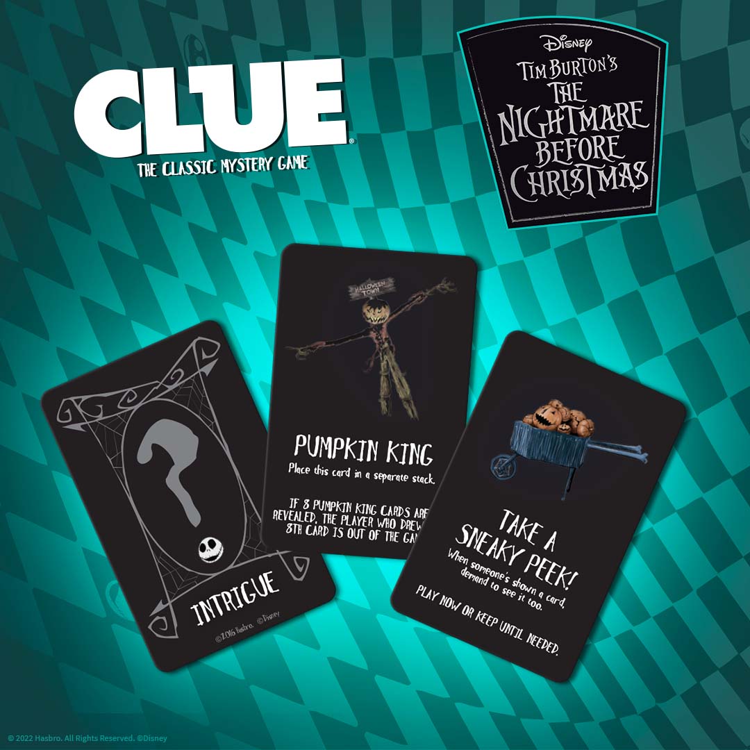 CLUE®: Disney Tim Burton's The Nightmare Before Christmas - Trò chơi board game giải đố - The Op Games