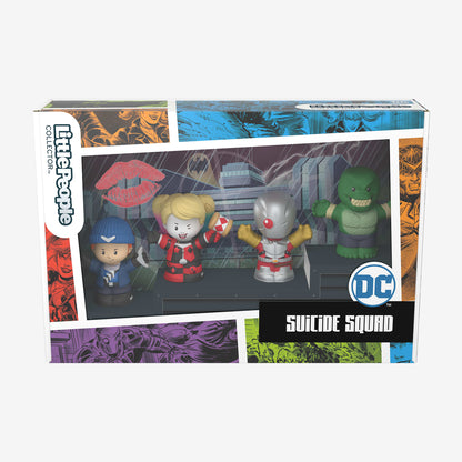 Little People Collector Suicide Squad Special Edition Figure Set - Bộ Mô Hình Nhân Vật DC Cao Cấp - Mattel HPH07 - Hình ảnh bổ sung 7