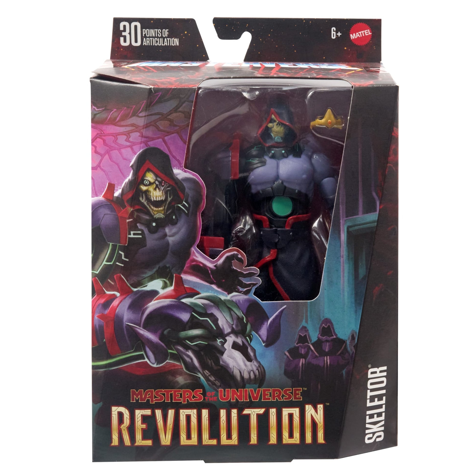 Masters of the Universe Skeletor Action Figure - Mô Hình Hành Động Masterverse Revolution Mattel HYC46 Mattel - ảnh 4 - Actio