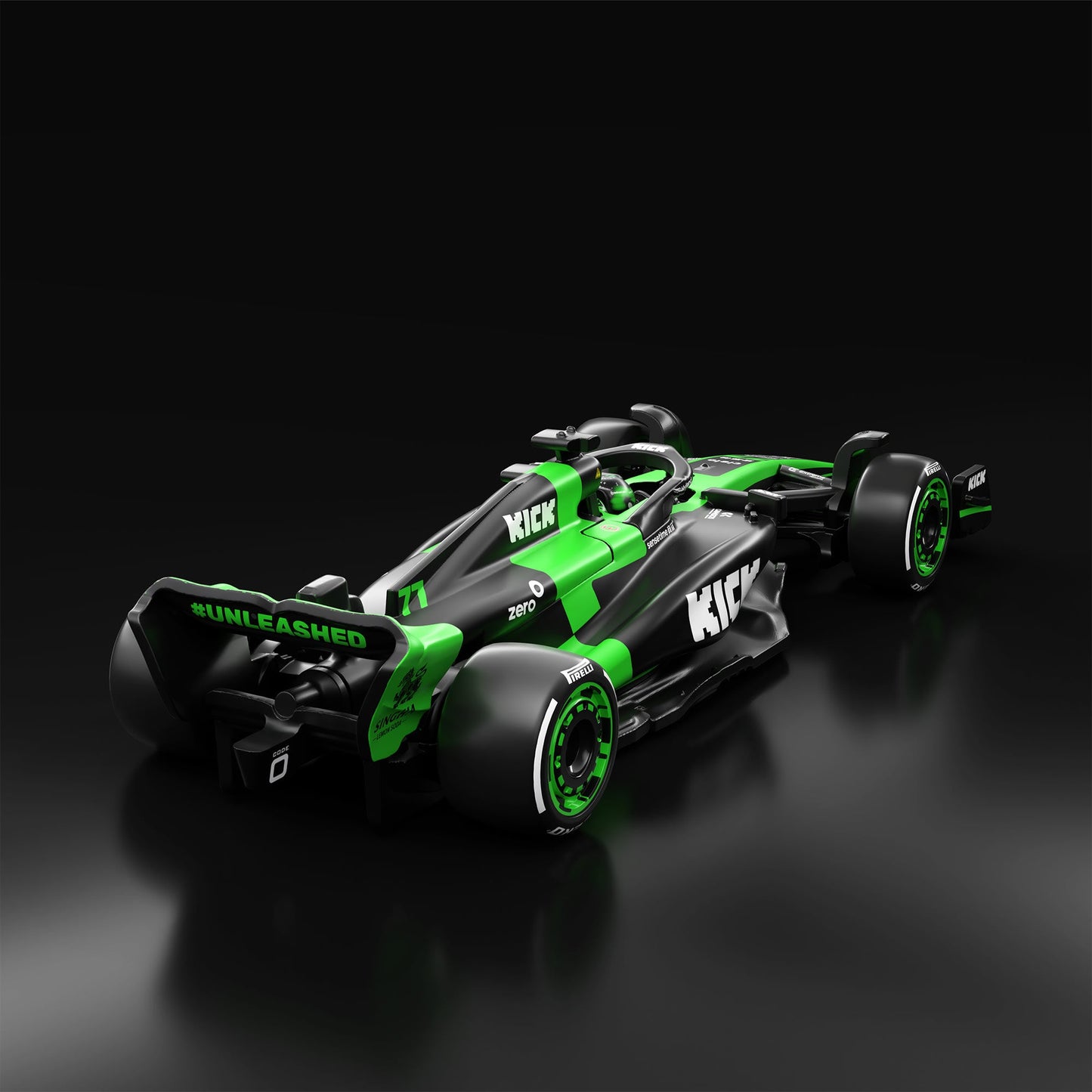 Hot Wheels F1 Series: 2024 Stake F1 Team KICK Sauber C44 Car #77