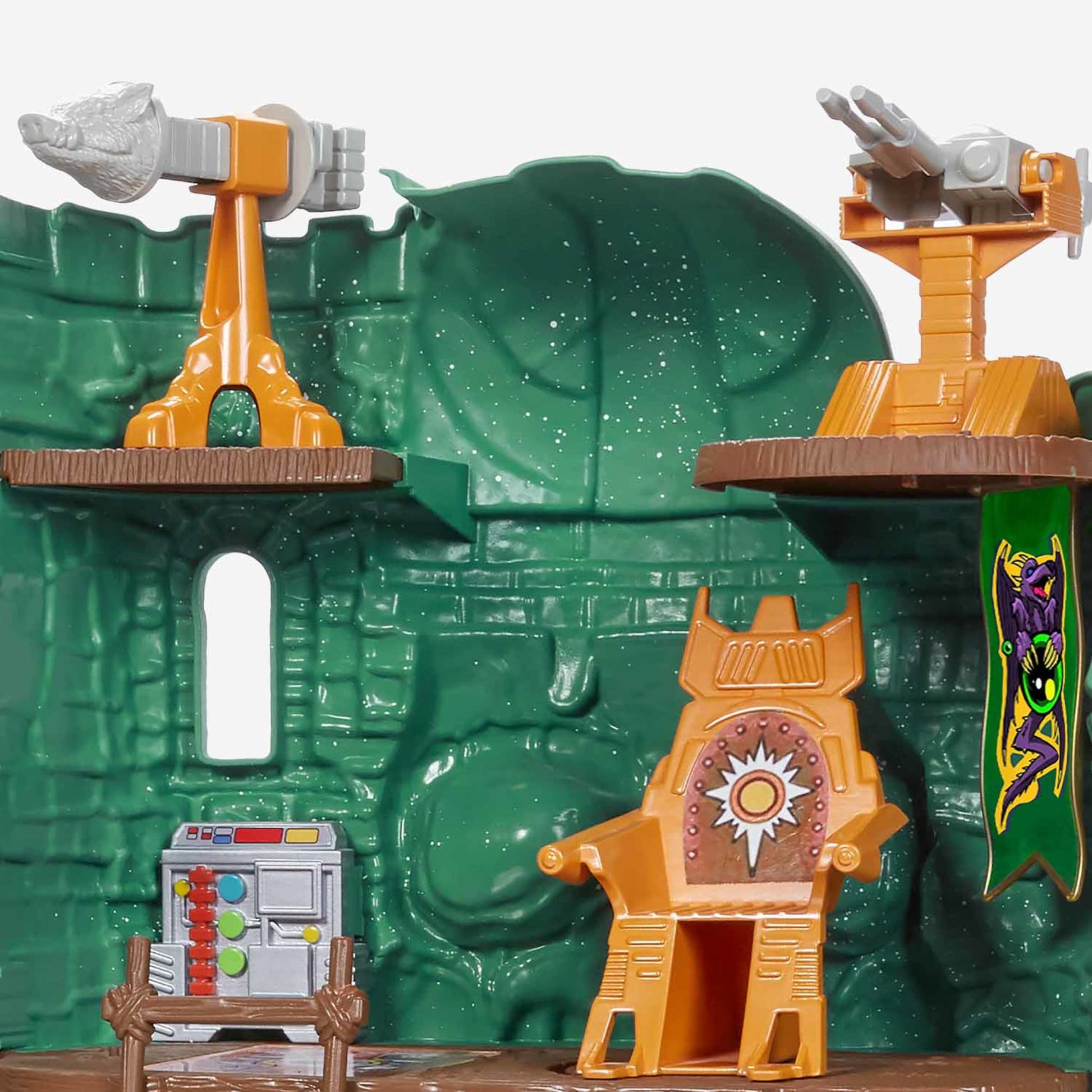 Masters of the Universe Origins Castle Grayskull Playset - Mô hình Lâu đài Pháo đài Eternia Mattel - Hình ảnh bổ sung 6
