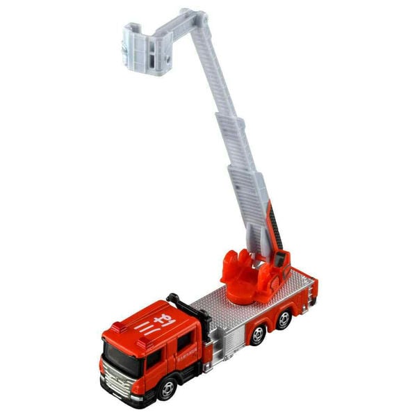 Long Tomica No. 145 Nagoya City Fire Bureau Ladder Truck M32L-AT