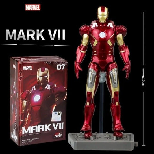 Mô Hình Marvel - Iron Man Mark VII MK7 - 4 Inch - ZD Toys - ZM24