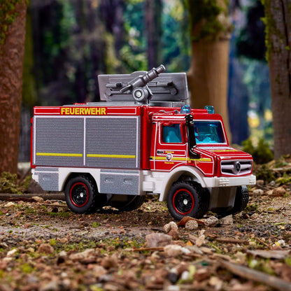 Matchbox Collectors Mercedes-Benz Unimog Fire Truck - Xe Cứu Hỏa Mô Hình Kim Loại Cao Cấp - Hình ảnh sản phẩm