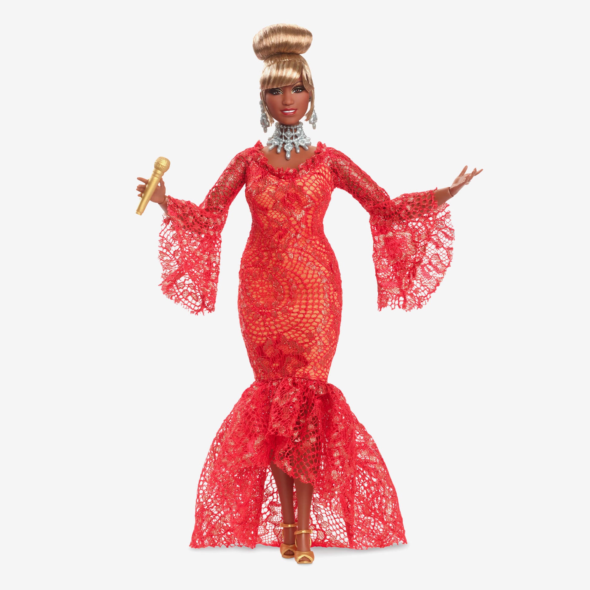 Barbie Inspiring Women Celia Cruz Doll - Búp Bê Sưu Tầm Nghệ Sĩ Salsa - Barbie Signature - Hình ảnh sản phẩm