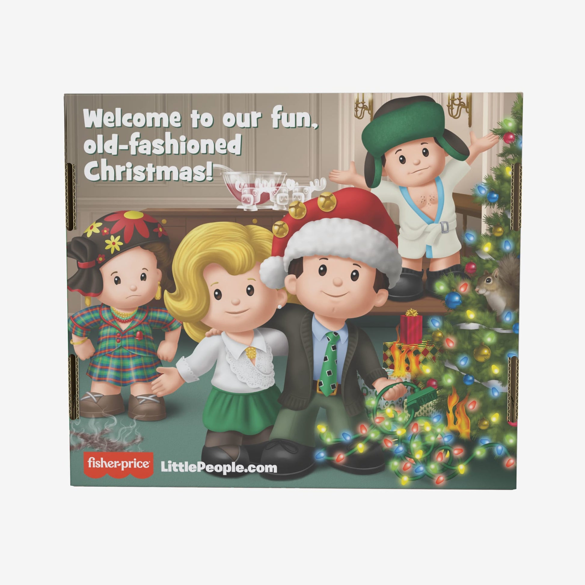 Little People Collector National Lampoon's Christmas Vacation - Bộ Mô Hình Figure Sưu Tầm - Mattel Mattel - ảnh 2 - Figure