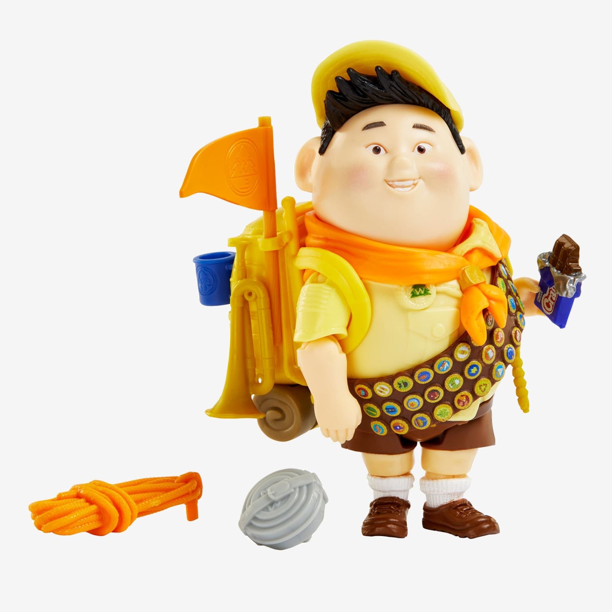 Pixar Featured Favorites Russell Figure - Mô hình nhân vật Up - Mattel HCK47 - Hình ảnh sản phẩm