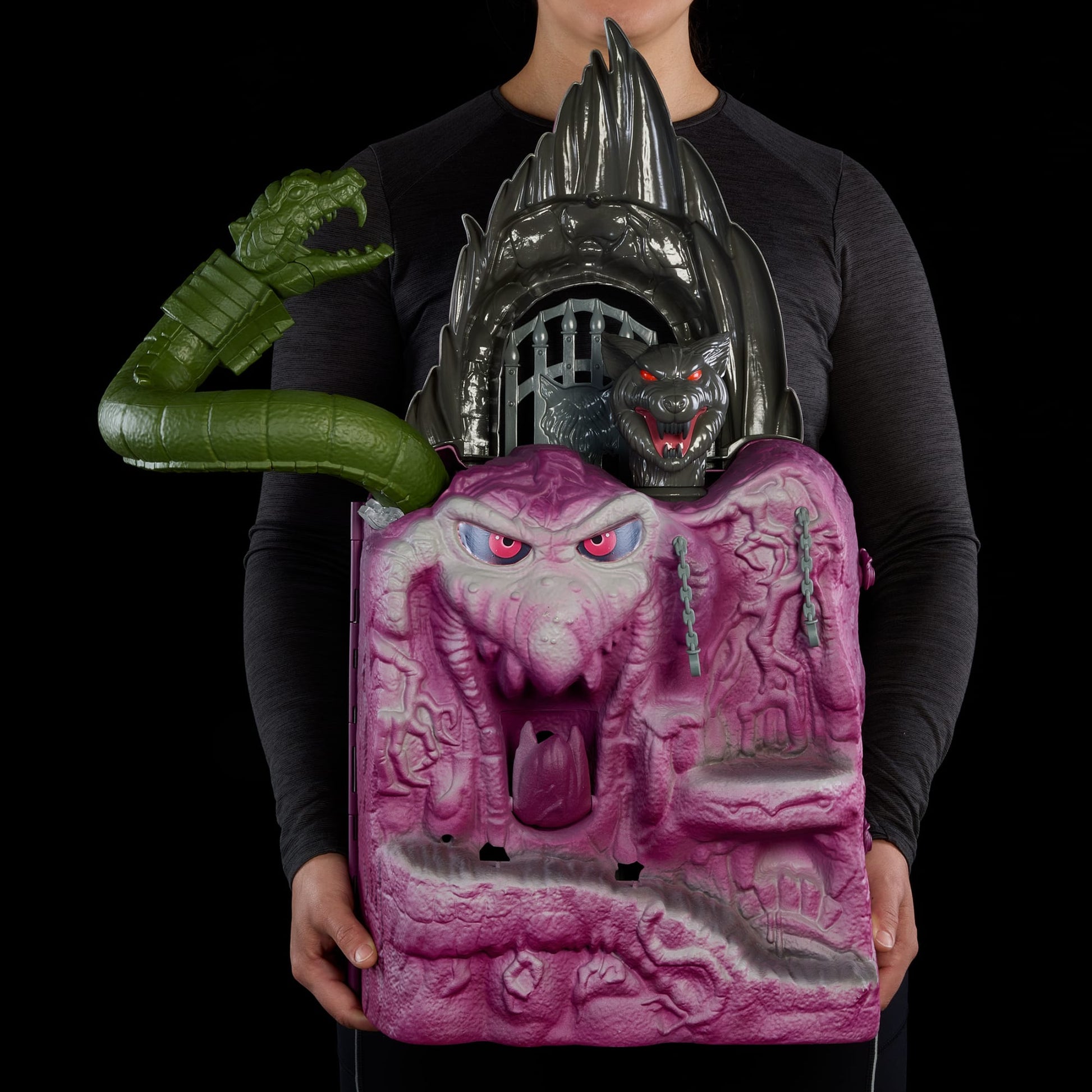Masters of the Universe Origins Snake Mountain Playset - Bộ Đồ Chơi Lâu Đài Núi Rắn Mattel - Hình ảnh chi tiết 2