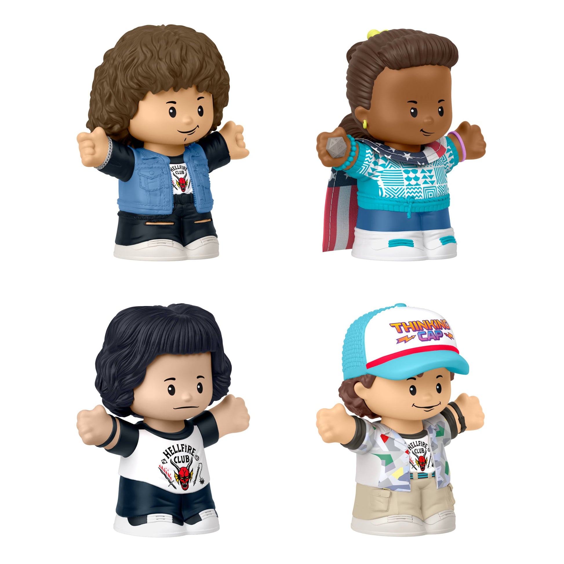 Little People Collector Stranger Things Hellfire Club Special Edition Set - Bộ Mô Hình Sưu Tầm Nhân Vật - Fisher-Price - Hình ảnh sản phẩm