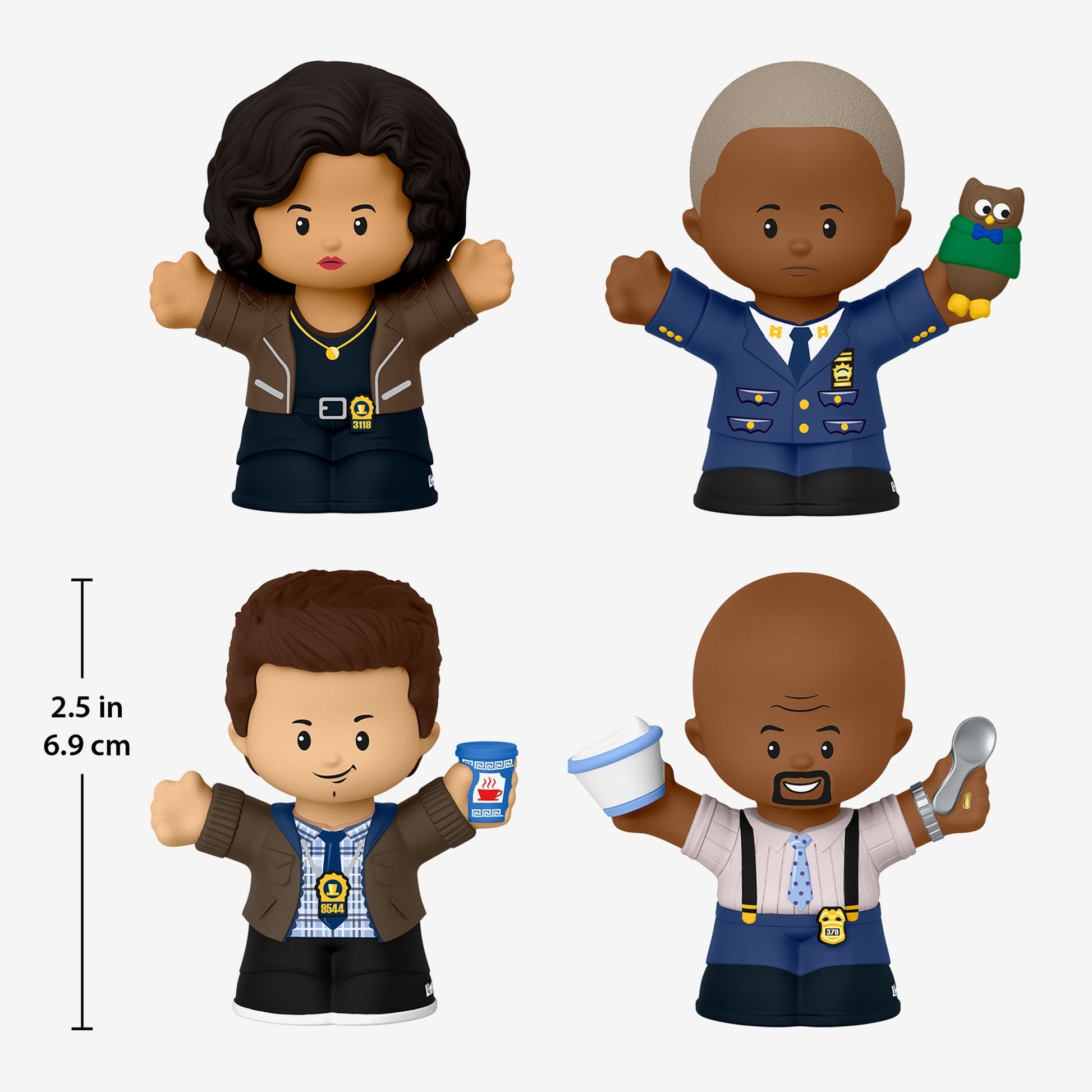Little People Collector Brooklyn Nine-Nine TV Series Special Edition Set - Bộ Mô Hình Nhân Vật Sưu Tầm - Fisher-Price - Hình ảnh bổ sung 5