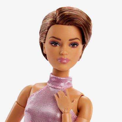 Barbie Looks Doll #22 (Petite, Short Auburn Hair) Búp bê khớp linh hoạt Barbie Signature Mattel HRM14 Mattel - ảnh 3 - Collec