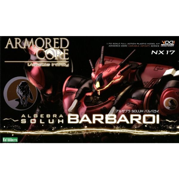 Algebra Soluh Barbaroi Armored Core Variable Infinity - Kotobukiya VI072X