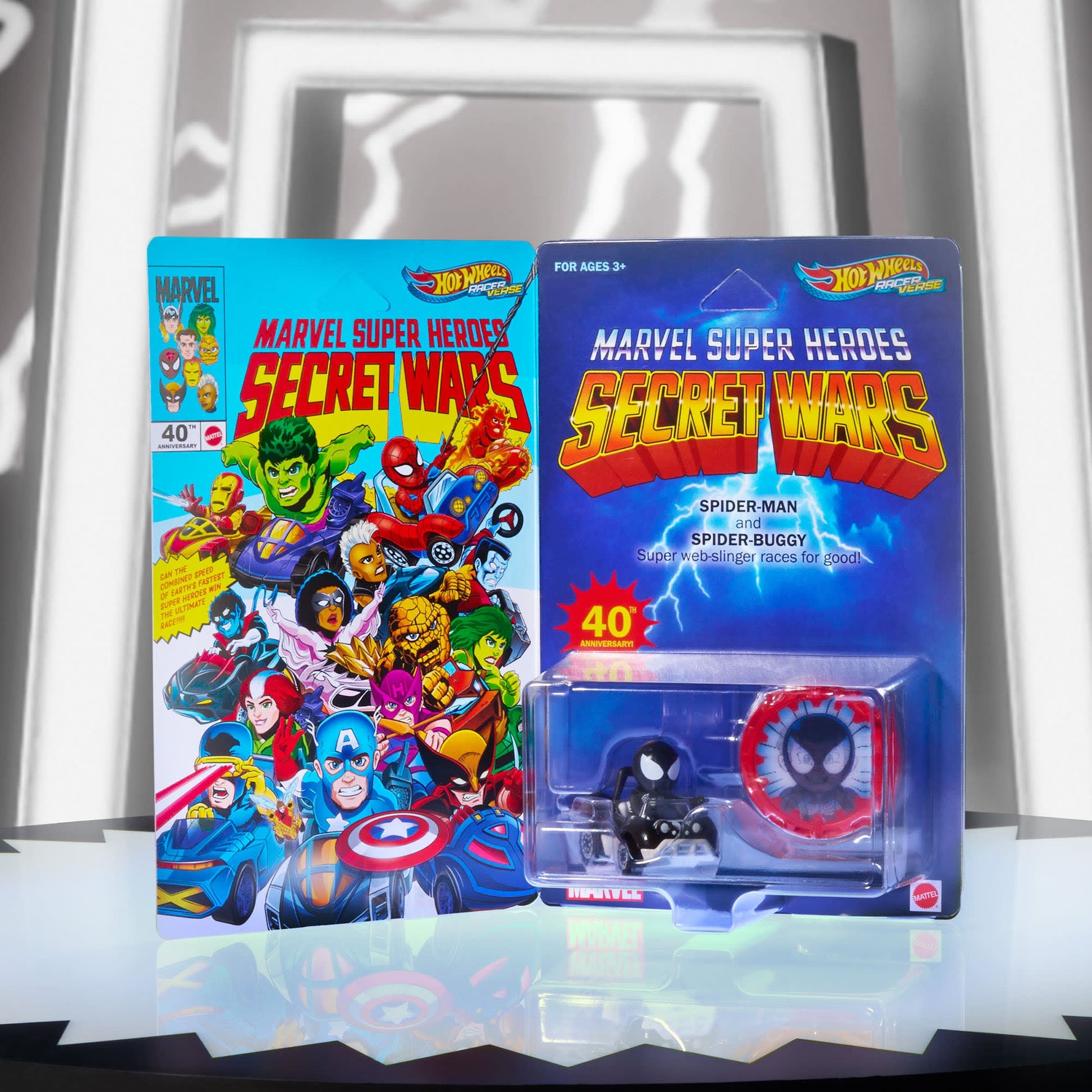 Hot Wheels RacerVerse Marvel Super Heroes Secret Wars Vehicles - Xe Mô Hình Siêu Anh Hùng Marvel - Mattel JCF22 - Hình ảnh bổ sung 4
