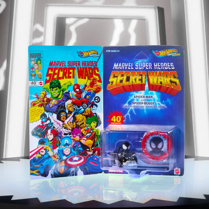 Hot Wheels RacerVerse Marvel Super Heroes Secret Wars Vehicles - Xe Mô Hình Siêu Anh Hùng Marvel - Mattel JCF22 - Hình ảnh bổ sung 4