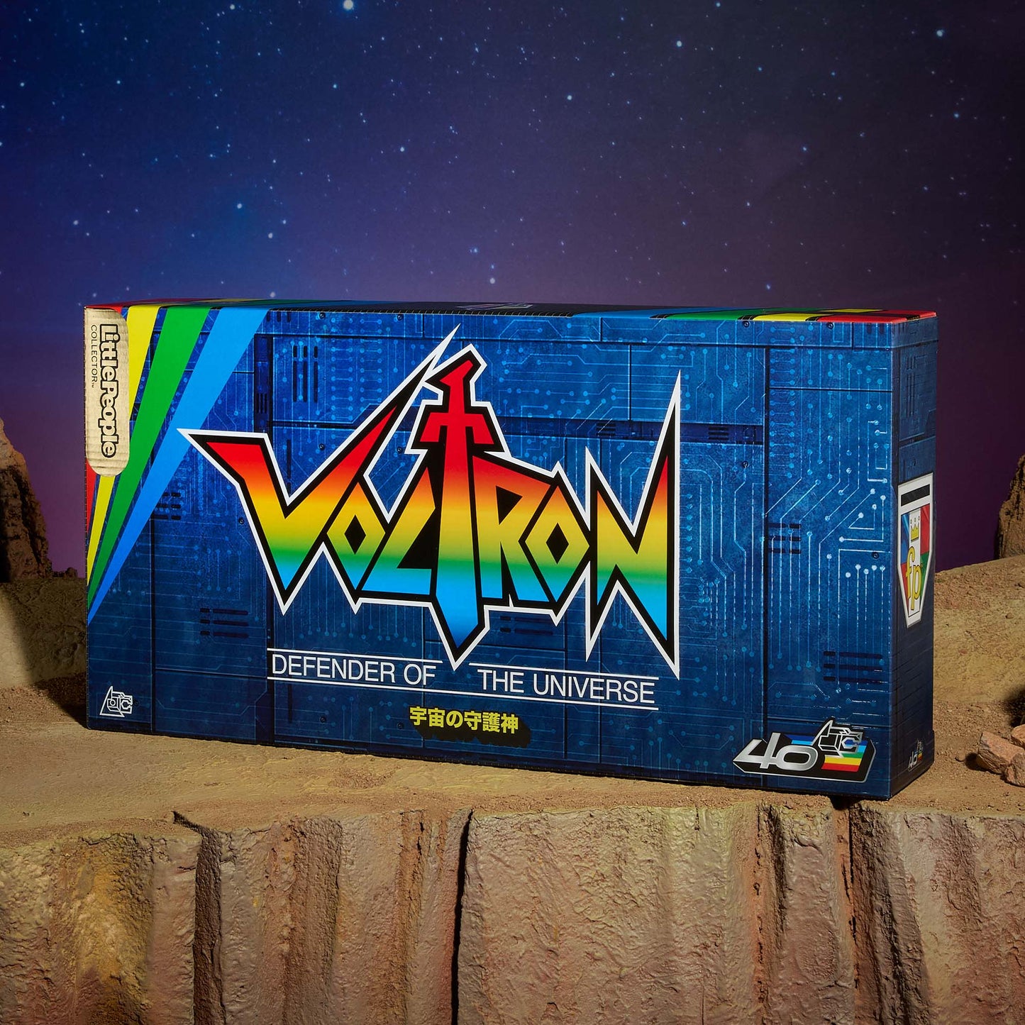 Little People Collector Voltron 40th Anniversary Gold Label Set - Bộ Mô Hình Sưu Tập Kỷ Niệm 40 Năm - Fisher-Price HVW64 Fish